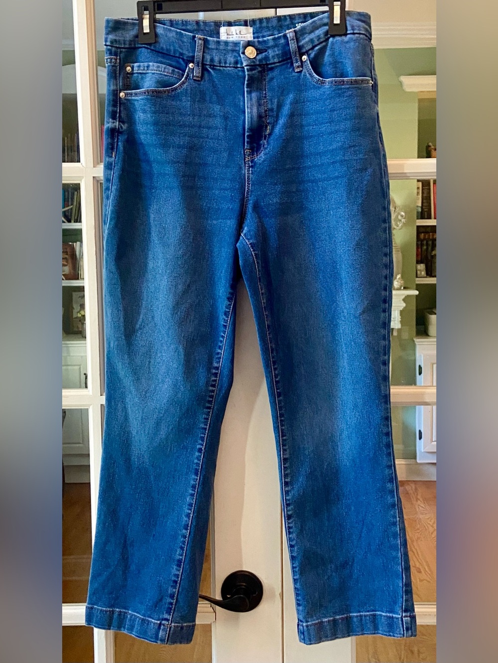 Nicole Miller high Rise Ankle Boot Jeans Size 10